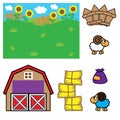 Farm Background For Animation