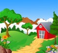 Farm background for you design