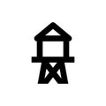 Barn icon. Farm house sign Royalty Free Stock Photo