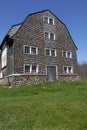 Farm: big old barn Royalty Free Stock Photo