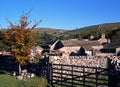 Farm buildings, Malham, Yorkshire. Royalty Free Stock Photo