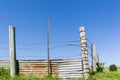 Farm Cattle Corral Fence Royalty Free Stock Photo