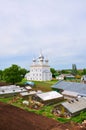 Farm Courtyard Saviour Yakovlev monastery and church of the Transfiguration. Rostov, Russia