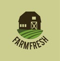 Farm design Royalty Free Stock Photo