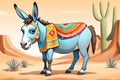 Farm domestic Burro equine animal story