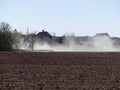 Farm Dusty Sandy Windy Clear Sky