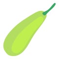 Farm eco squash icon, cartoon and flat style Royalty Free Stock Photo