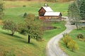 rustic rural farm in Autumn Woodstock Vermont