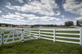 Farm fences Royalty Free Stock Photo