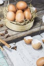 Farm fresh egg Royalty Free Stock Photo