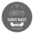 Farm Fresh Products Badge Set.. Item 6 Royalty Free Stock Photo