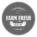 Farm Fresh Products Badge Set.. Item 2 Royalty Free Stock Photo