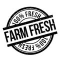 Farm fresh stamp