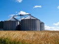 Farm grain silo