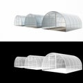 Farm greenhouses for growing plants, fruits, berries, vegetables, flowers