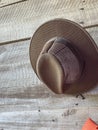 Farm hat hanging inside a 1940`s Mennonite-built barn