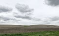 Farm Hills on the Horizon in the Iowa Countryside