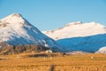 Farm in Hornafjordur in south Iceland