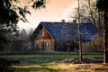 Farm house Royalty Free Stock Photo