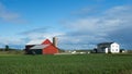 Farm House & Barns Royalty Free Stock Photo