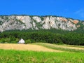 farm house in coloured landscape