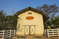 Farm house on the country side Royalty Free Stock Photo