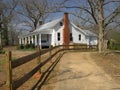 Farm House Fence Royalty Free Stock Photo