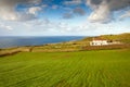 Farm house at the ocean coast, Azores, Portugal