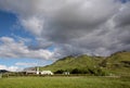 Farm house in Southland, New Zealand Royalty Free Stock Photo
