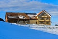 Farm house in typical Appenzell style Royalty Free Stock Photo