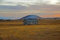 Farmhouse in the West Royalty Free Stock Photo