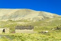 Farm houses in Bolivia mountains Royalty Free Stock Photo