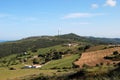Farm land near Casares, Spain. Royalty Free Stock Photo