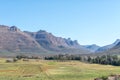 Farm landscape at Kromrivier in the Cederberg Mountains Royalty Free Stock Photo