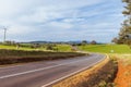 Landscape near Derby in Tasmania Australia Royalty Free Stock Photo