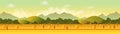 Farm panorama. Vector illustration for your design