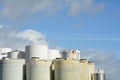 Farm Produce Storage Facility at Brooks, Oregon Royalty Free Stock Photo