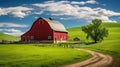 farm red barn