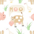 Farm Seamless pattern