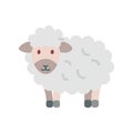 Farm Sheep Icon for Agriculture Royalty Free Stock Photo