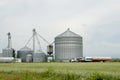 Farm Silos - Quebec - Canada Royalty Free Stock Photo