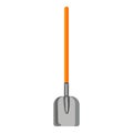 Farm spade icon cartoon . Shovel tool