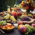 Farm-to-Table Feast Royalty Free Stock Photo