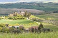 Farm in Toscany, Italy Royalty Free Stock Photo