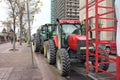Farm Tractor Canada Royalty Free Stock Photo