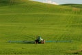 Farm Tractor, Palouse Royalty Free Stock Photo