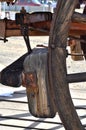 1914 Farm wagon wooden brake