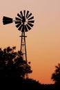 Farm windmill Royalty Free Stock Photo