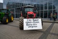 Farmer protest, denounce government plan for abolish agricultural diesel and vehicle tax exemptions, demonstration with tractors