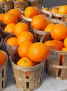 Farmer's Market Oranges Royalty Free Stock Photo